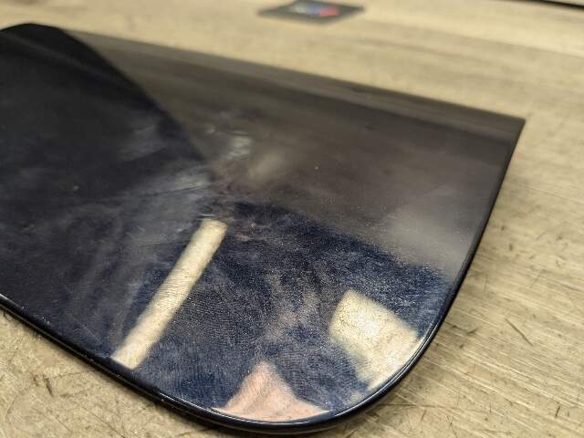 10-17 OEM BMW F10 528 535 550 Rear Fuel Gas Tank Flap Lid Cover Cap Black