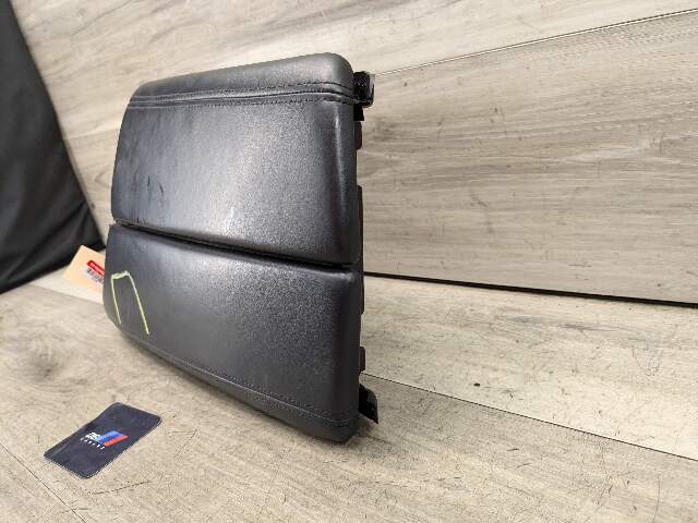 OEM BMW F10 535i 550i Center Console Storage Compartment Armrest Leather Black*