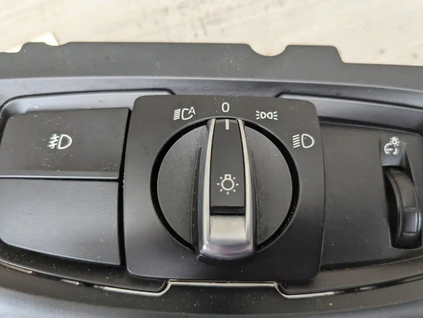 OEM BMW F15 F16 F85 F86 X5 X6 Headlight Switch Control Panel Light Module BLACK