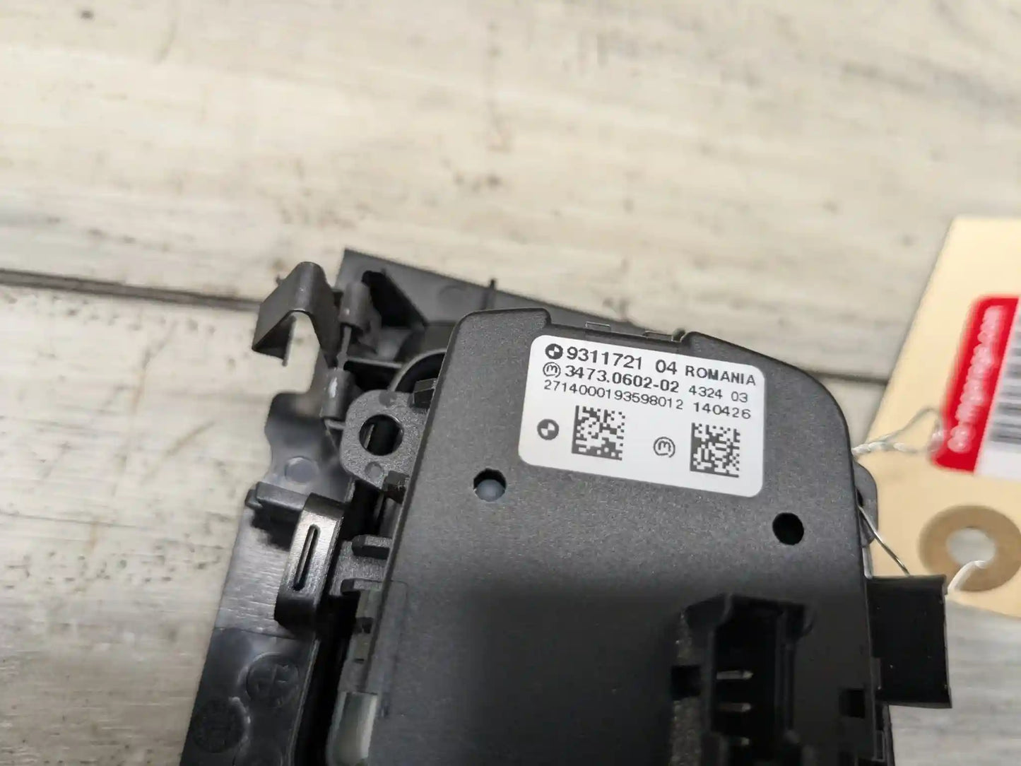 OEM BMW F15 F16 F85 F86 X5 X6 Headlight Switch Control Panel Light Module BLACK