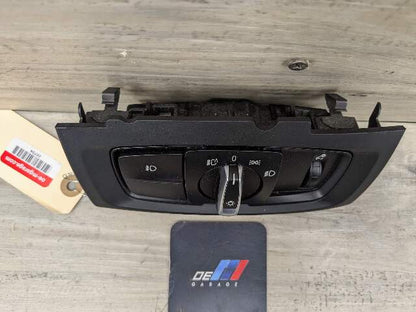 OEM BMW F15 F16 F85 F86 X5 X6 Headlight Switch Control Panel Light Module BLACK