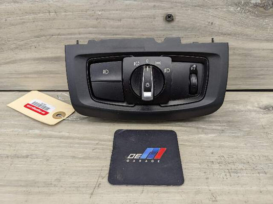 OEM BMW F15 F16 F85 F86 X5 X6 Headlight Switch Control Panel Light Module BLACK