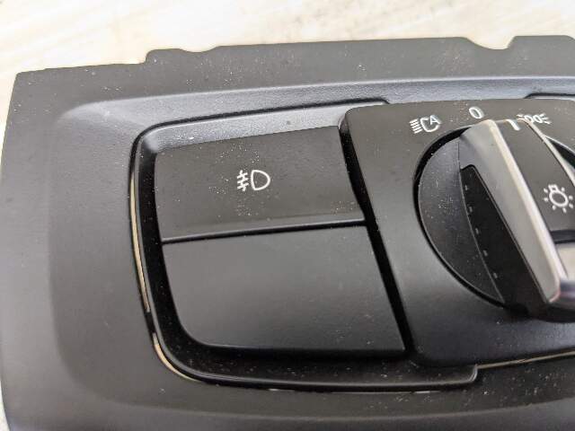 OEM BMW F15 F16 F85 F86 X5 X6 Headlight Switch Control Panel Light Module BLACK