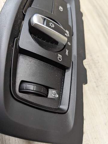 OEM BMW F15 F16 F85 F86 X5 X6 Headlight Switch Control Panel Light Module BLACK