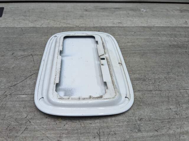 08-13 OEM BMW E82 E88 Coupe Rear Fuel Gas Tank Flap Lid Cover Cap White