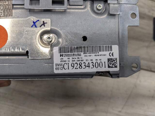 09-13 OEM BMW E82 E92 E93 LCI 328 335 CIC Navigation Headunit CD FM Radio Tuner