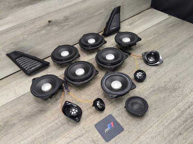 OEM BMW F10 F12 F13 M5 M6 Audio Sound System Speaker SET HARMAN KARDON