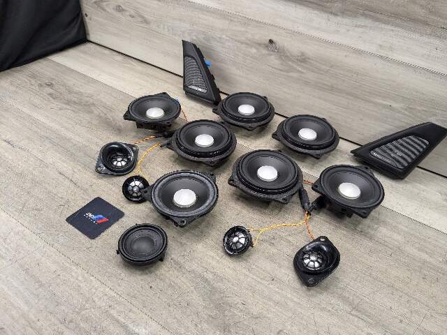 OEM BMW F10 F12 F13 M5 M6 Audio Sound System Speaker SET HARMAN KARDON
