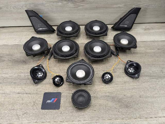 OEM BMW F10 F12 F13 M5 M6 Audio Sound System Speaker SET HARMAN KARDON