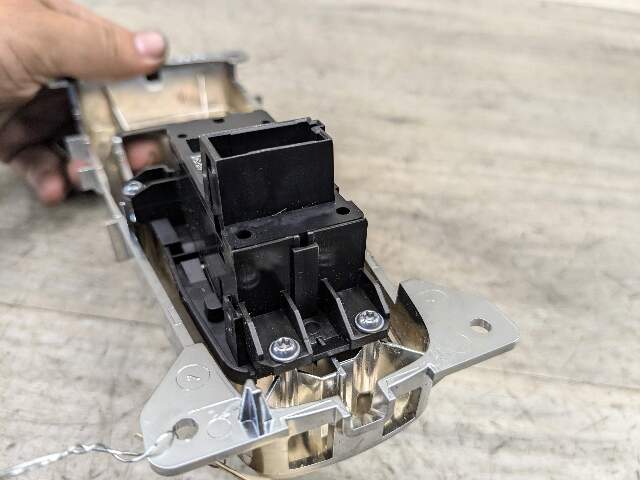 10-16 OEM BMW F01 F07 F02 550 750 Parking Brake Auto Hold Switch w/ Trim Panel*