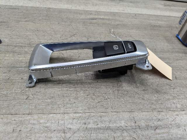 10-16 OEM BMW F01 F07 F02 550 750 Parking Brake Auto Hold Switch w/ Trim Panel*