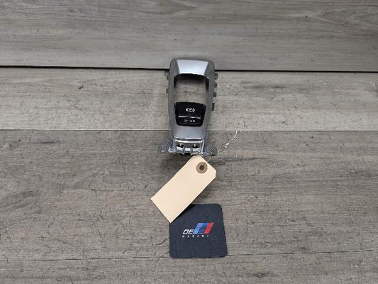 10-16 OEM BMW F01 F07 F02 550 750 Parking Brake Auto Hold Switch w/ Trim Panel*