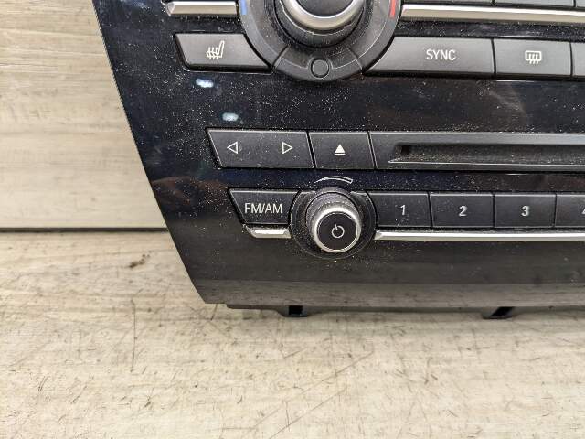 14-18 OEM BMW F15 F85 X5 F16 F86 X6 AC Heater Control Panel Radio Media Switch