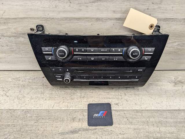 14-18 OEM BMW F15 F85 X5 F16 F86 X6 AC Heater Control Panel Radio Media Switch