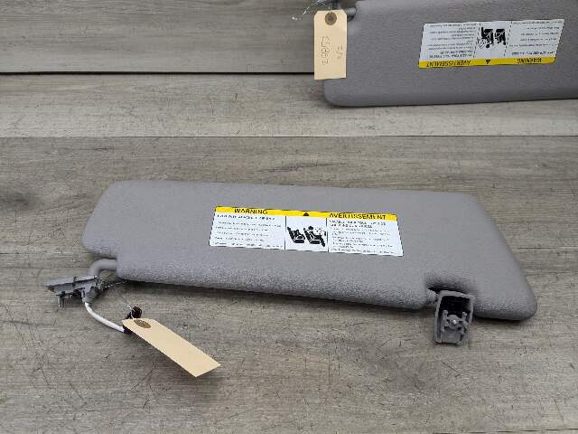 14-18 OEM BMW F15 F85 X5 Left Right Interior Sun Visor Leather Tan SET*