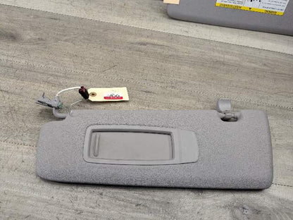 14-18 OEM BMW F15 F85 X5 Left Right Interior Sun Visor Leather Tan SET*