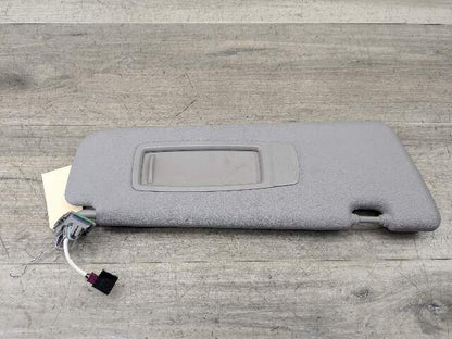 14-18 OEM BMW F15 F85 X5 Left Right Interior Sun Visor Leather Tan SET*