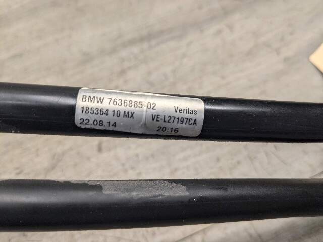 14-18 OEM BMW F15 X5 N55 xDrive AWD Transmission Oil Cooler Hose Tube Pipe SET