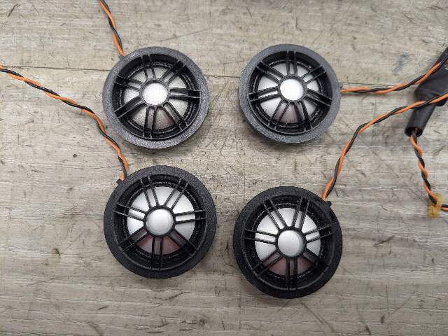 14-19 OEM BMW F15 F16 F85 F86 X5 X6 Stereo Audio Speakers Top Harman Kardon SET