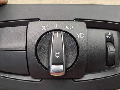 OEM BMW F15 F22 F30 F33 F80 Headlight Switch Control Panel Light Module BLACK