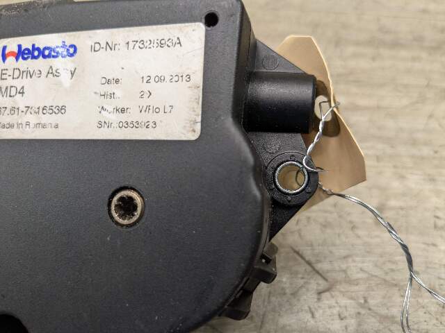 OEM BMW F06 F82 F80 F13 F01 F10 M2 M3 M4 M6 Upper Sunroof Moon Roof Motor Unit