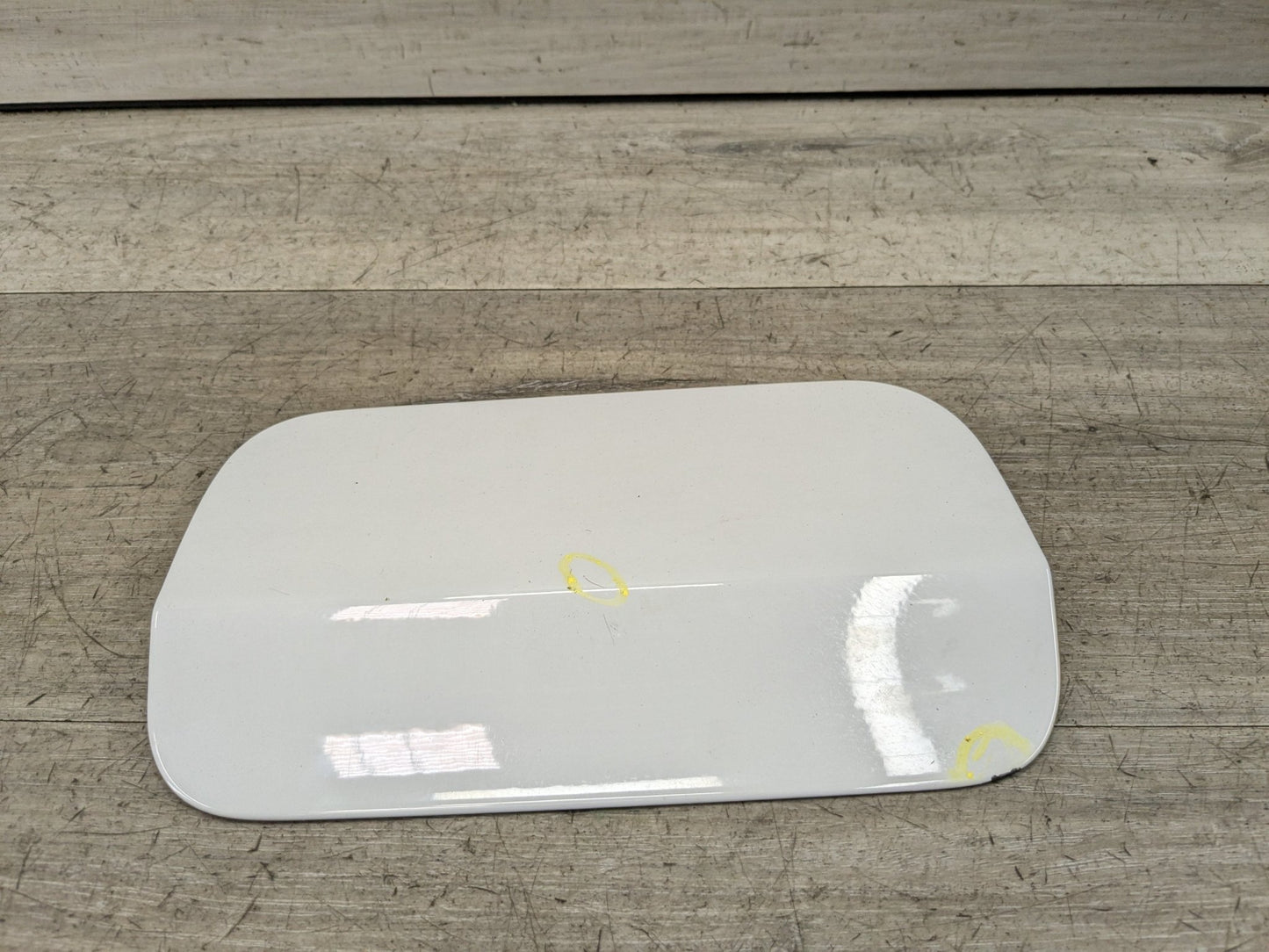 12-18 OEM BMW F30 F80 M3 335 340 Rear Fuel Gas Tank Flap Lid Cover Cap White*