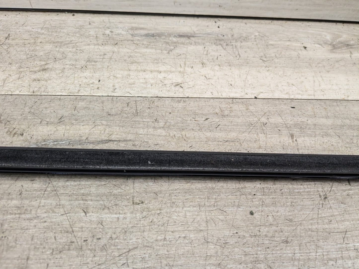 OEM BMW F30 320 328 335 340 Front Left Driver Door Window Belt Molding BLACK