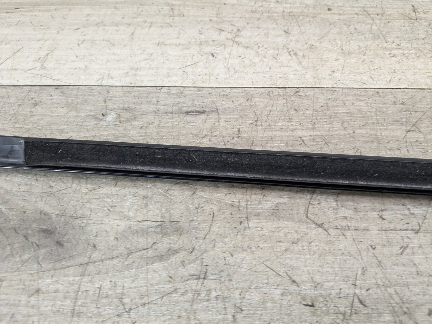 OEM BMW F30 320 328 335 340 Front Left Driver Door Window Belt Molding BLACK