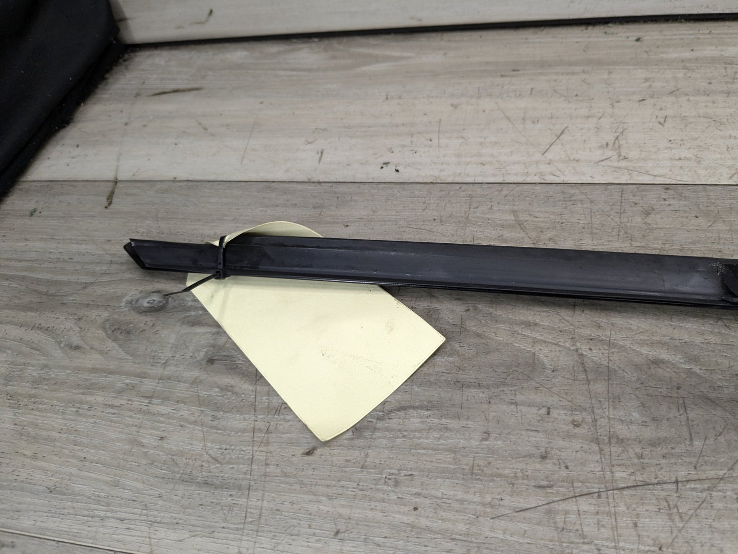 OEM BMW F30 320 328 335 340 Front Left Driver Door Window Belt Molding BLACK