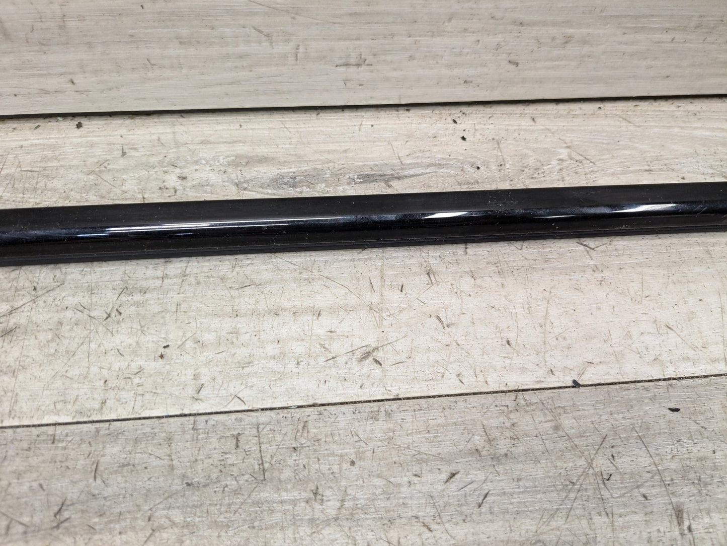 OEM BMW F30 320 328 335 340 Front Right Passenger Door Window Belt Molding BLACK