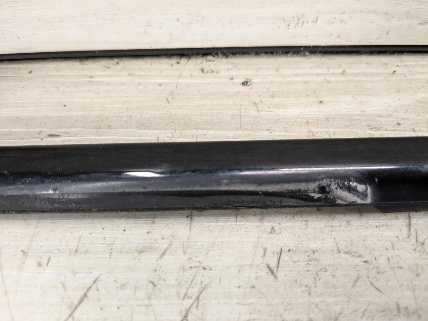 OEM BMW F30 320 328 335 340 Front Right Passenger Door Window Belt Molding BLACK