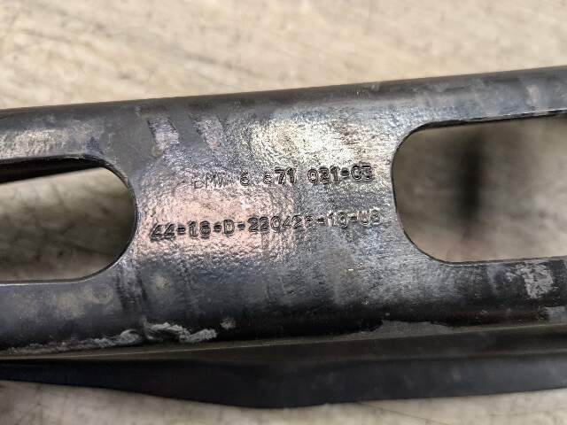 18-21 OEM BMW G01 X3 G02 X4 AWD Rear Right Upper Control Arm