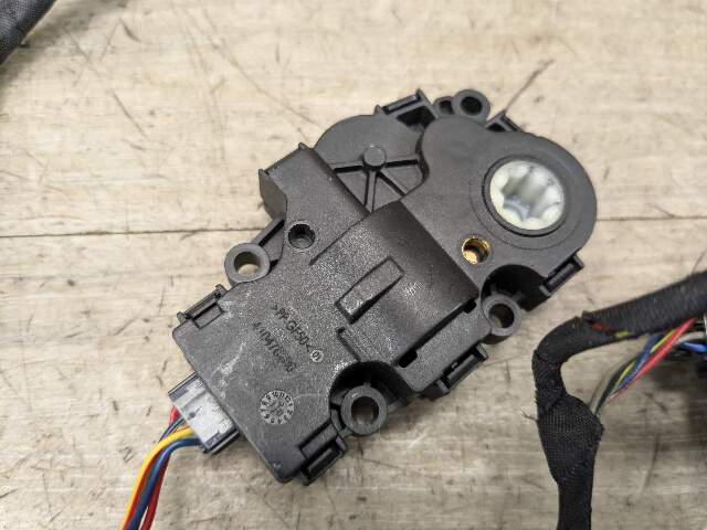 18-23 OEM BMW X3 G01 A/C Heater Flap Door Actuator Wire Wiring Harness Set Of 8