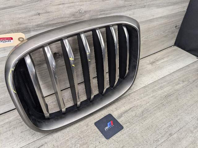 OEM BMW G01 G02 X3 X4 M40 Front Left Driver Upper Bumper Kidney Grill Chrome