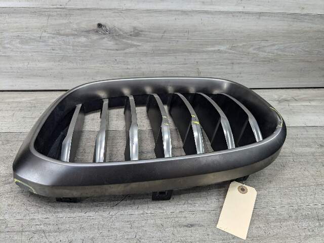 OEM BMW G01 G02 X3 X4 M40 Front Left Driver Upper Bumper Kidney Grill Chrome