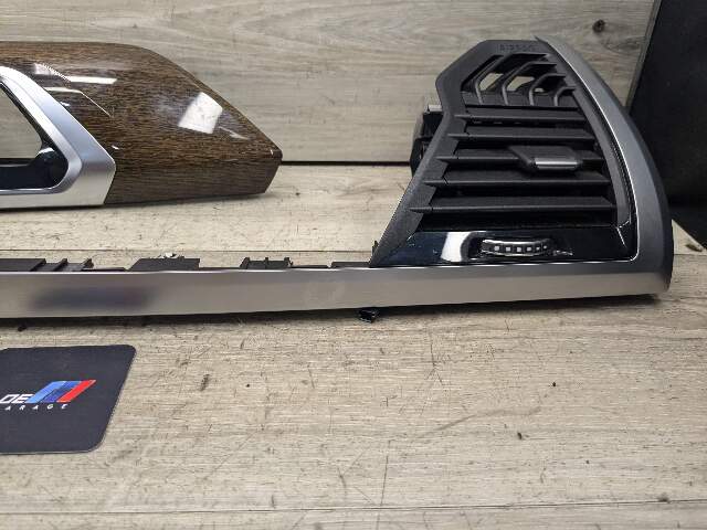 OEM BMW G01 X3 Wood Center Console Dash Panel Interior Trim SET