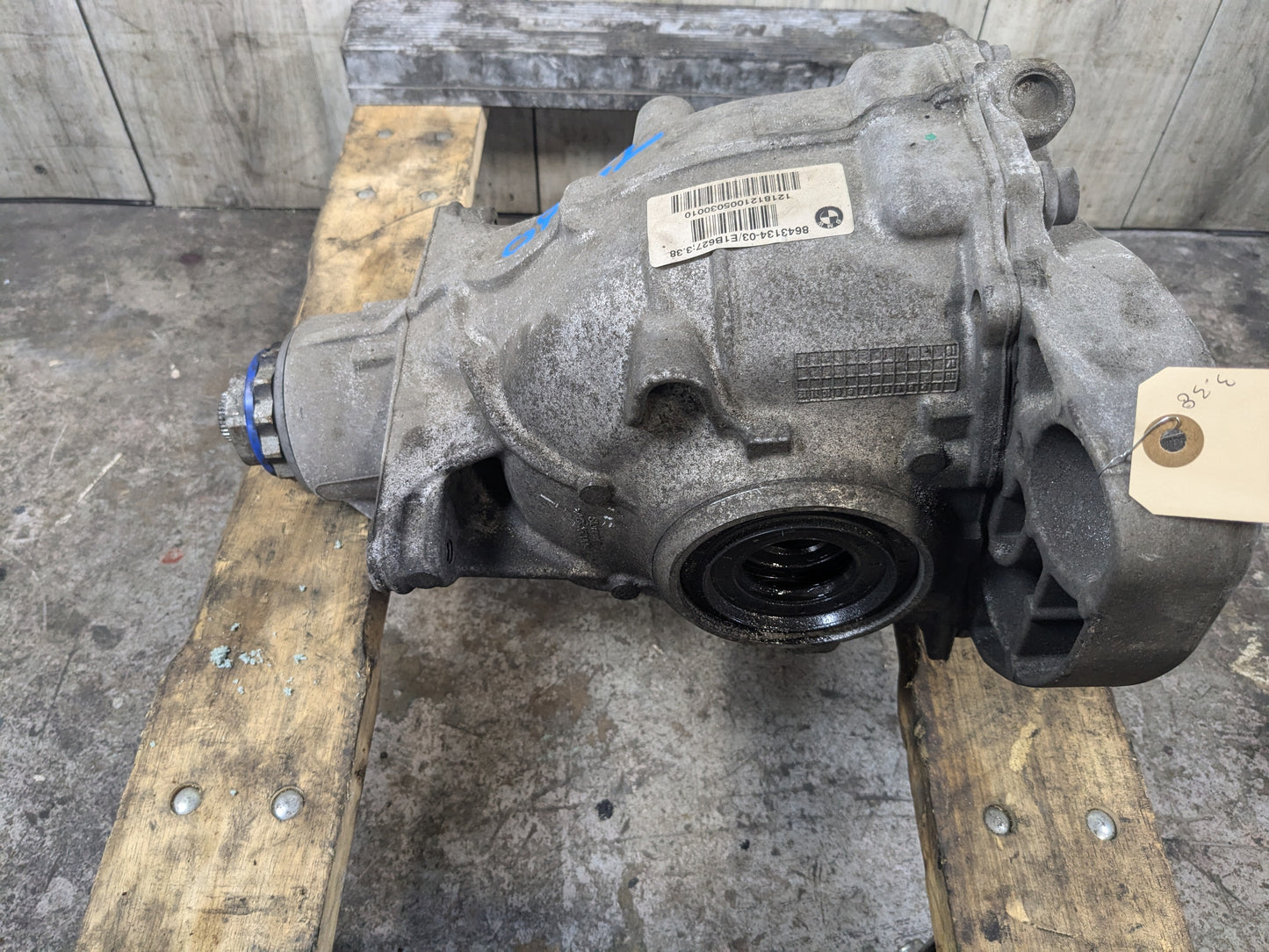 OEM BMW G01 G02 X3 X4 xDrive AWD Rear Differential Axle Gearbox Carrier 3.38 73k