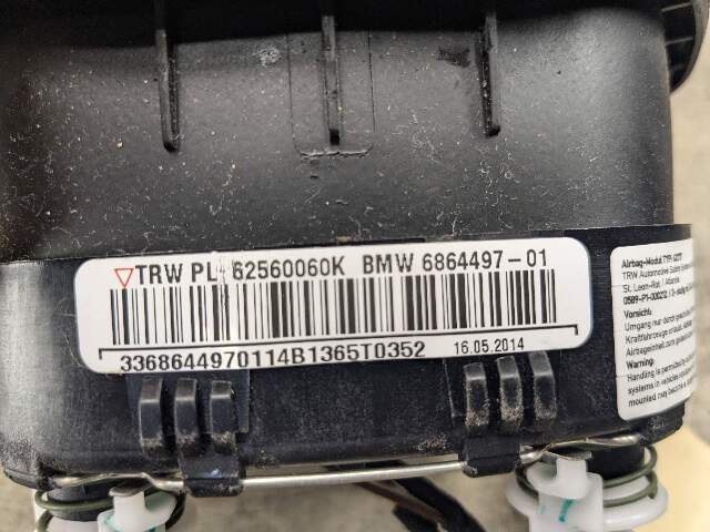 OEM BMW F22 F30 F32 F33 F36 328 335 428 435 Steering Wheel Airbag Air Bag Black