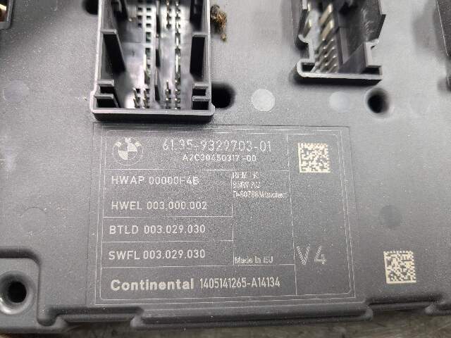 12-18 OEM BMW F82 F30 F32 REM Rear Body Control Unit Electronic Module BCM Box