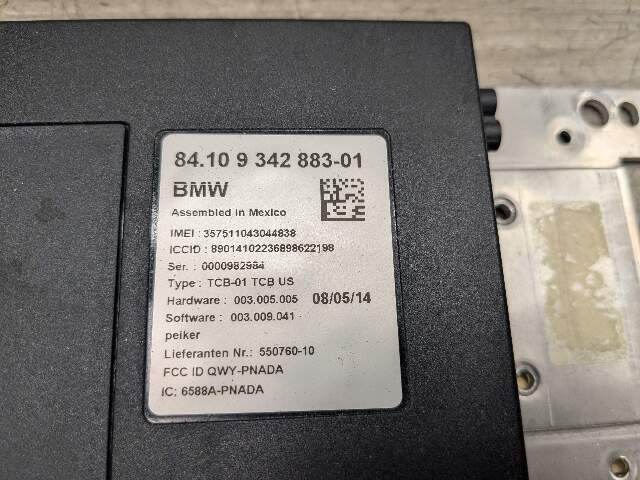 14-20 OEM BMW F22 F30 F32 F82 F06 M3 M4 M6 Telematics Control Unit Module TCM
