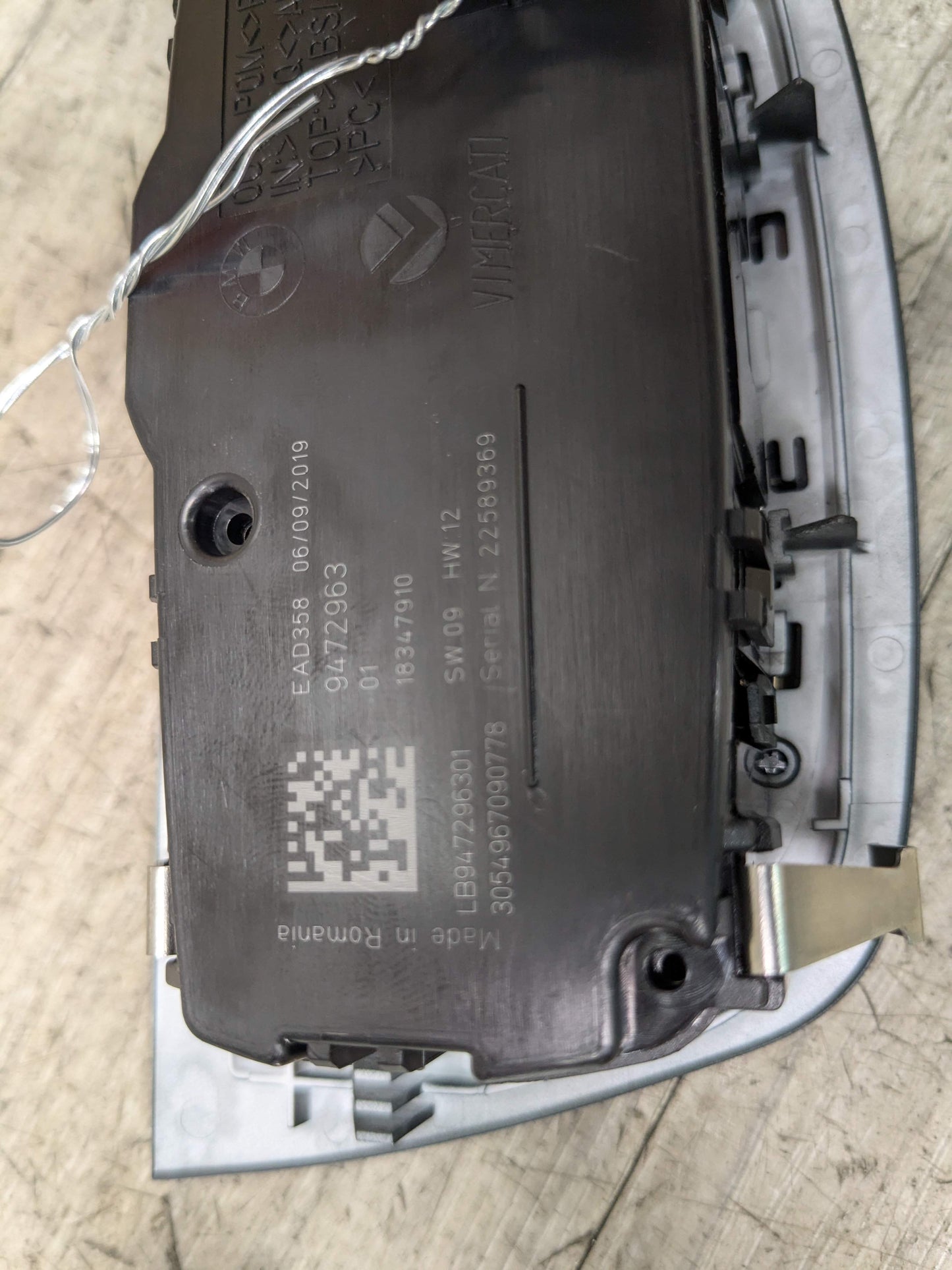 OEM BMW G01 G02 F97 F98 X3 X4 Headlight Switch Control Panel Light Module BLACK
