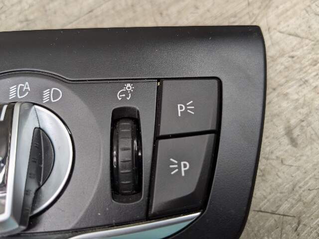 OEM BMW G01 G02 F97 F98 X3 X4 Headlight Switch Control Panel Light Module BLACK