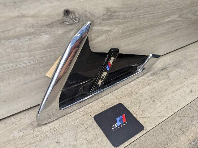 OEM BMW F97 X3M Left Driver Fender Grille Grill Vent Trim Air Duct Cover