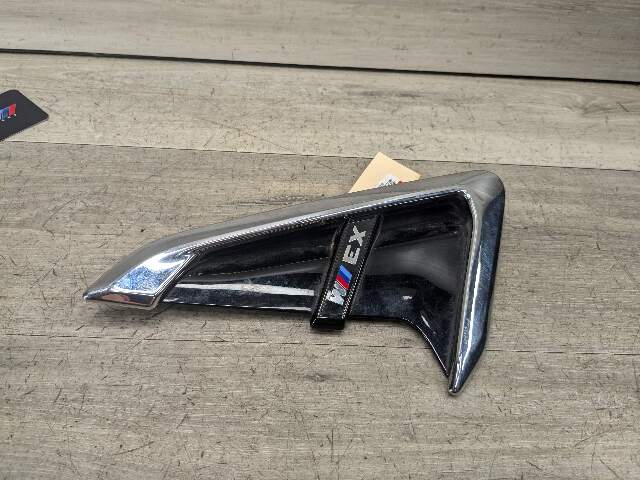 OEM BMW F97 X3M Left Driver Fender Grille Grill Vent Trim Air Duct Cover