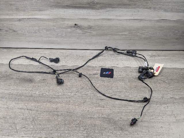18-21 OEM BMW G01 F97 X3M Rear Parking Distance Sonic Sensors PDC Harness Gray