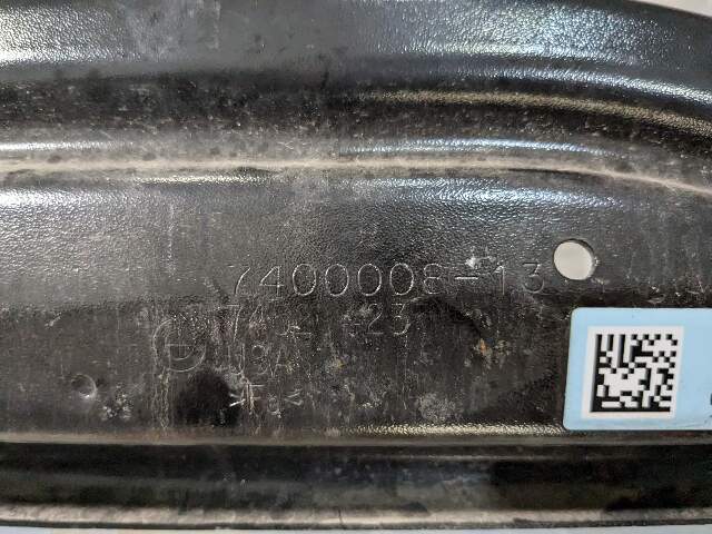 18-24 OEM BMW G01 G02 F97 X3 Rear Bumper Reinforcement Rebar Carrier Impact Bar