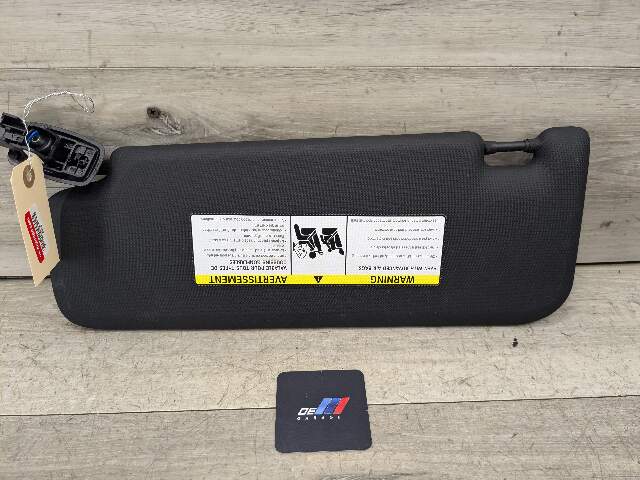 18-24 OEM BMW G01 G02 F97 F98 X3 Right Passenger Side Sun Visor Anthracite Black