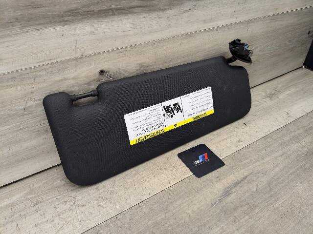 18-24 OEM BMW G01 G02 F97 F98 X3 X4 Left Driver Side Sun Visor Anthracite Black