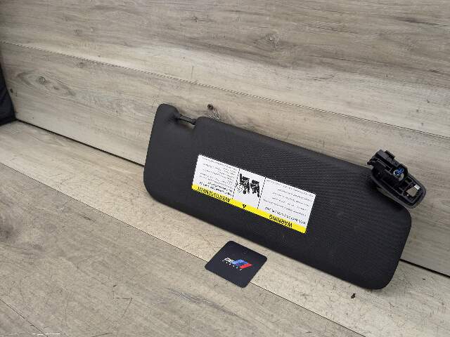 18-24 OEM BMW G01 G02 F97 F98 X3 X4 Left Driver Side Sun Visor Anthracite Black