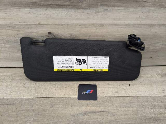 18-24 OEM BMW G01 G02 F97 F98 X3 X4 Left Driver Side Sun Visor Anthracite Black